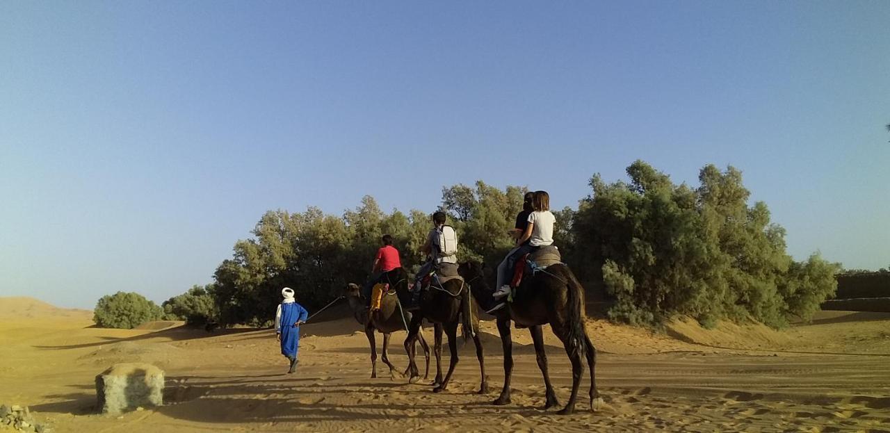 Auberge Camping La Khaima Merzouga Exteriör bild
