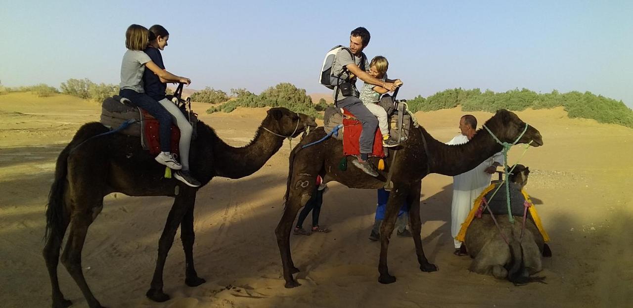 Auberge Camping La Khaima Merzouga Exteriör bild